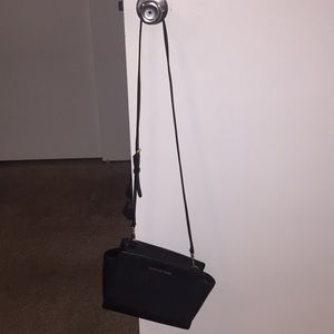 Black Michael Kors Selma Purse